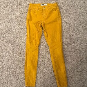 Old Navy Mustard Corduroy Pants